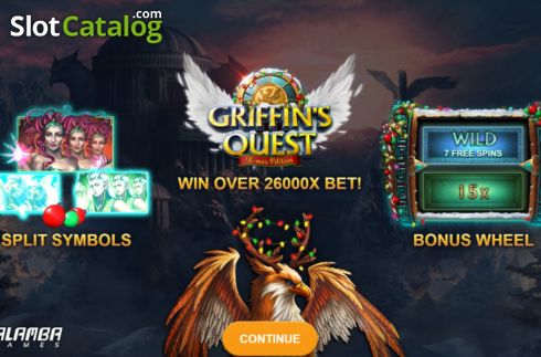 Οθόνη2. Griffin's Quest X-Mas Edition Κουλοχέρης
