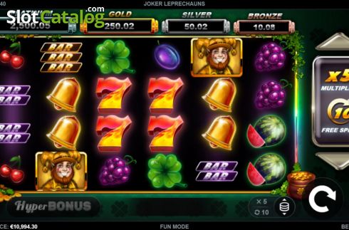 Οθόνη2. Joker Leprechauns Κουλοχέρης