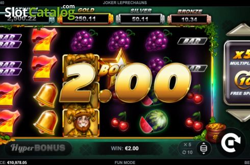 Οθόνη4. Joker Leprechauns Κουλοχέρης