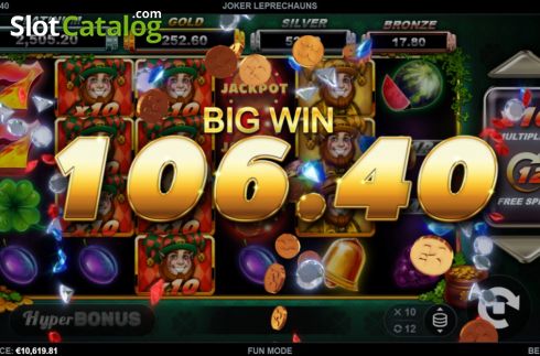 Οθόνη6. Joker Leprechauns Κουλοχέρης