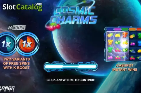 Οθόνη2. Cosmic Charms Κουλοχέρης