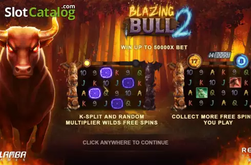 Οθόνη2. Blazing Bull 2 Κουλοχέρης