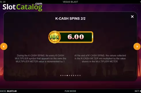 Οθόνη9. Vegas Blast Κουλοχέρης