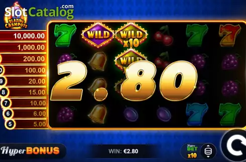 Οθόνη4. 9 Blazing Cashpots Κουλοχέρης