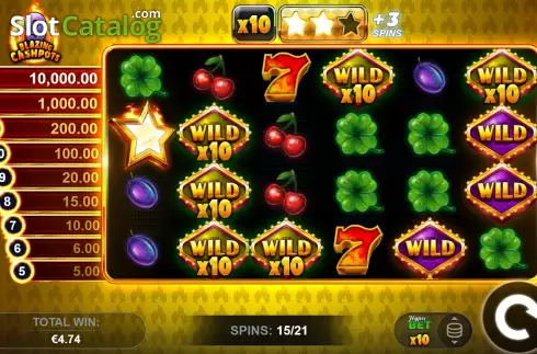 Οθόνη7. 9 Blazing Cashpots Κουλοχέρης