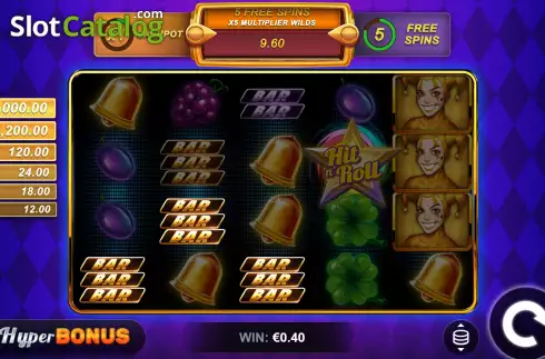 Οθόνη4. Joker Max: Hit 'n' Roll Κουλοχέρης