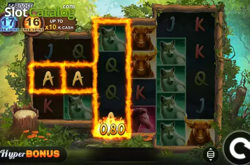 Οθόνη4. Blazing Bull: Cash Quest Κουλοχέρης