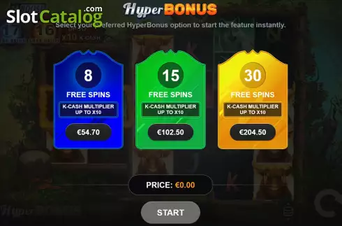 Οθόνη7. Blazing Bull: Cash Quest Κουλοχέρης