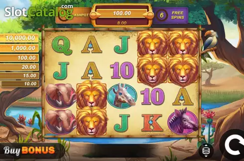Οθόνη2. Safari Chase Hit 'n' Roll Κουλοχέρης
