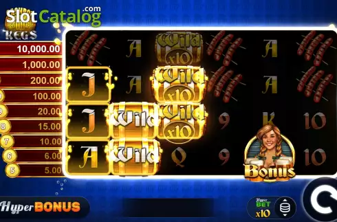Οθόνη4. Cashpot Kegs Κουλοχέρης