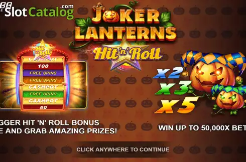 Οθόνη2. Joker Lanterns Hit 'n' Roll Κουλοχέρης 