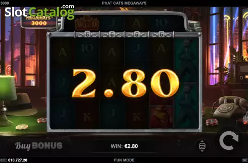 Οθόνη3. Phat Cats Megaways Κουλοχέρης 