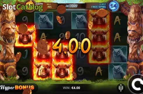 Οθόνη6. Blazing Bull 2 Mini-Max Κουλοχέρης