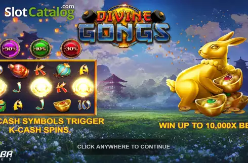Οθόνη2. Divine Gongs Κουλοχέρης