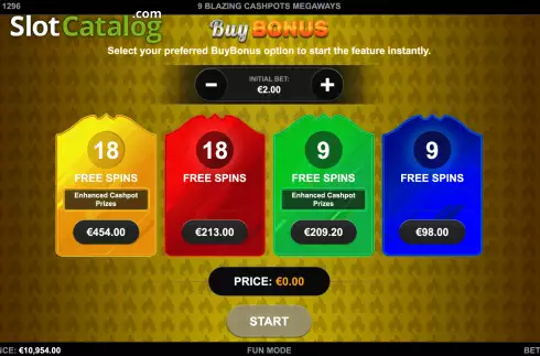 Οθόνη4. 9 Blazing Cashpots Megaways Κουλοχέρης