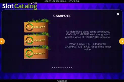 Οθόνη8. Joker Leprechauns Hit 'n' Roll Κουλοχέρης