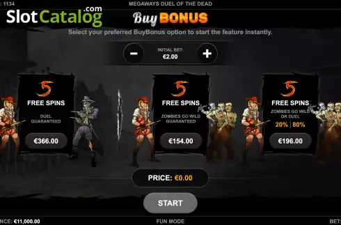 Οθόνη5. Duel Of The Dead Megaways Κουλοχέρης