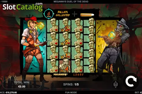 Οθόνη9. Duel Of The Dead Megaways Κουλοχέρης