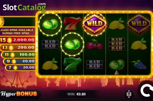 Οθόνη4. Vegas Blast Mini-max Κουλοχέρης