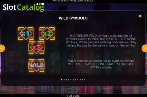 Οθόνη8. Miami Bonus Wheel Hit 'n' Roll Κουλοχέρης