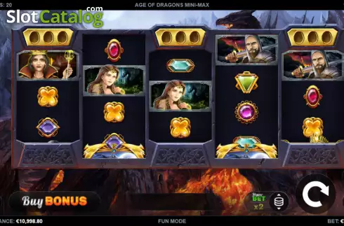 Οθόνη2. Age of Dragons Mini-max Κουλοχέρης