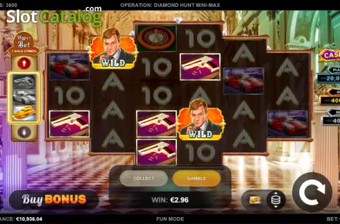 Οθόνη4. Operation: Diamond Hunt Mini-max Κουλοχέρης 