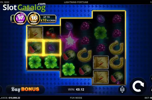 Οθόνη3. Lightning Fortune Κουλοχέρης