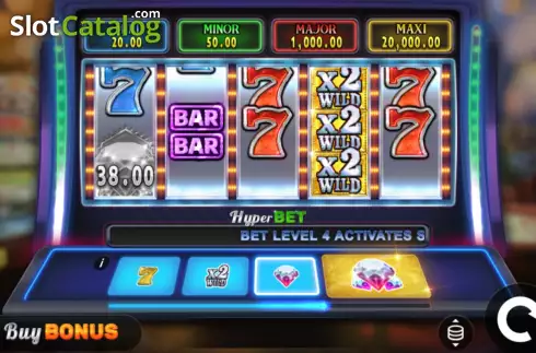 Οθόνη2. Diamond Bounty 7s Hold & Win Κουλοχέρης 