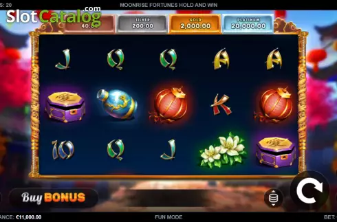 Οθόνη2. Moonrise Fortunes Hold & Win Κουλοχέρης