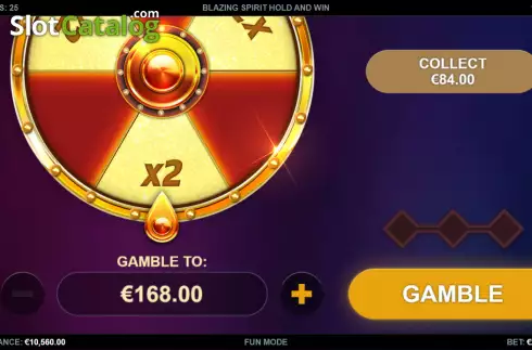 Οθόνη4. Blazing Spirit Hold and Win Κουλοχέρης