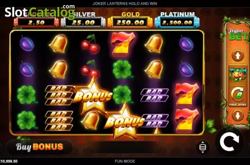Οθόνη2. Joker Lanterns Hold and Win Κουλοχέρης 
