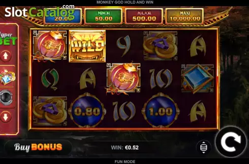 Οθόνη3. Monkey God Hold and Win Κουλοχέρης