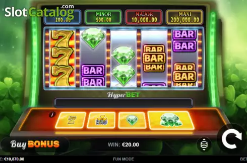 Οθόνη3. Emerald Bounty 7s Hold and Win Κουλοχέρης