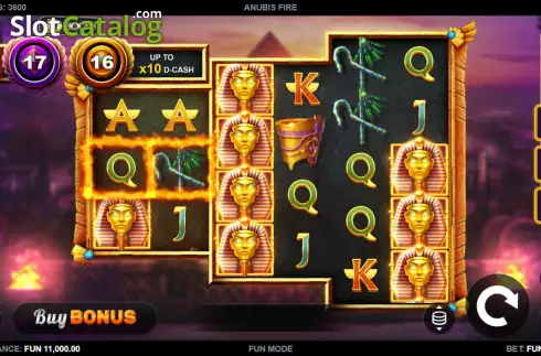 Οθόνη2. Anubis Fire Κουλοχέρης