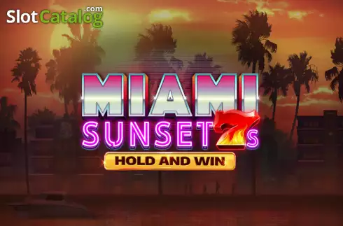 Miami Sunset 7s Hold and Win Λογότυπο Miami Sunset 7s Hold and Win Λογότυπο