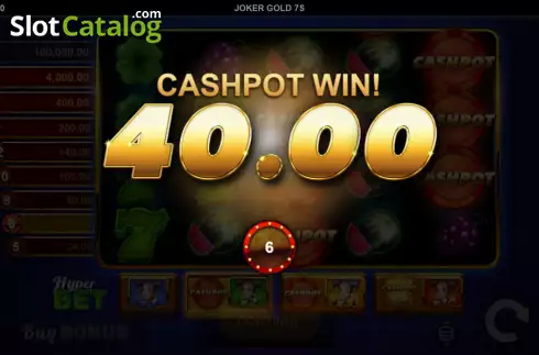 Οθόνη3. Joker Gold 7s Κουλοχέρης