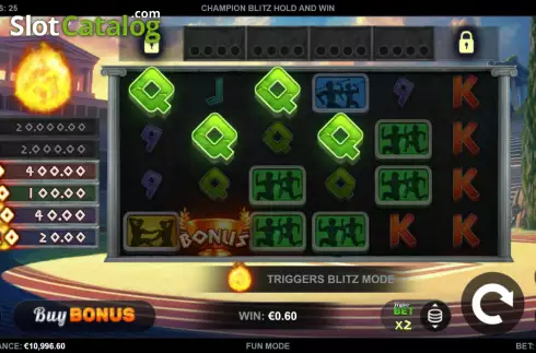 Οθόνη3. Champion Blitz Hold and Win Κουλοχέρης