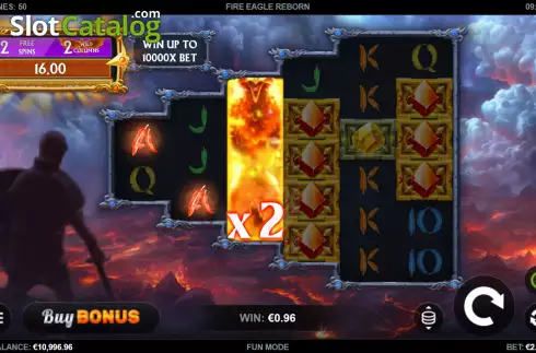 Οθόνη3. Fire Eagle Reborn Κουλοχέρης