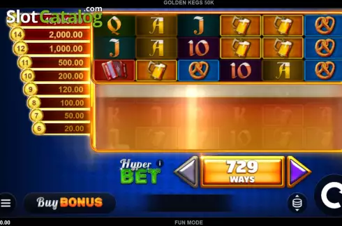 Οθόνη2. Golden Kegs 50K Κουλοχέρης