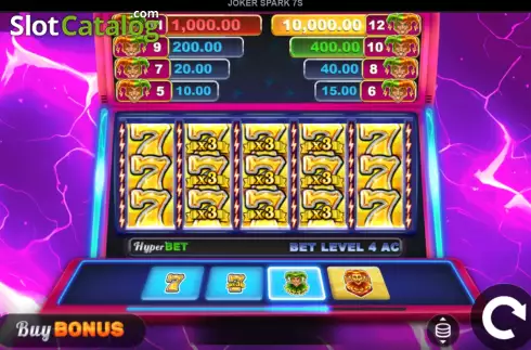 Οθόνη2. Joker Spark 7s Κουλοχέρης