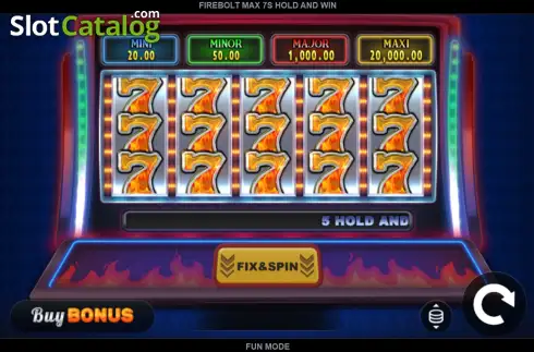 Οθόνη2. Firebolt Max 7s Hold and Win Κουλοχέρης