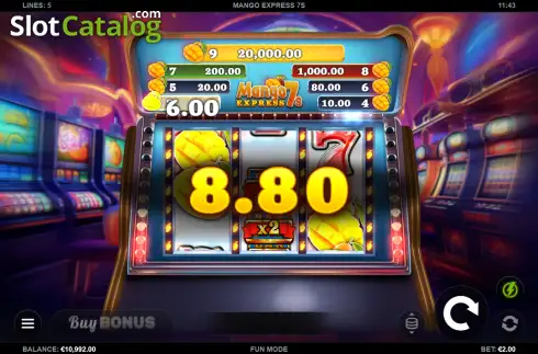 Οθόνη3. Mango Express 7s Κουλοχέρης