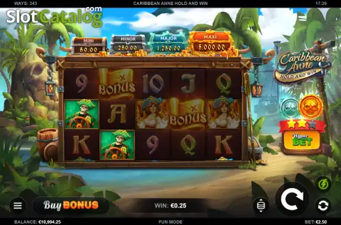 Οθόνη2. Caribbean Anne Hold and Win Κουλοχέρης