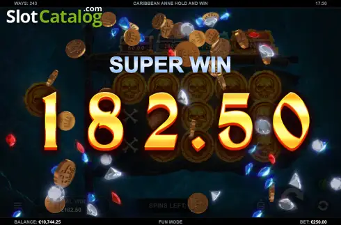 Οθόνη3. Caribbean Anne Hold and Win Κουλοχέρης