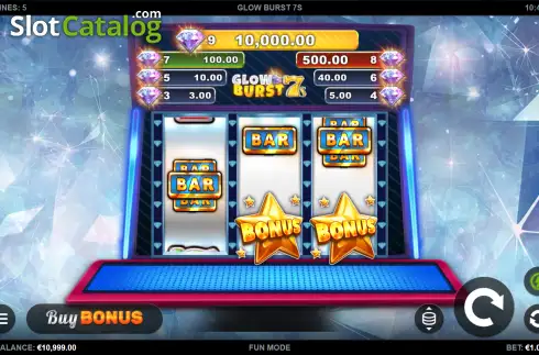 Οθόνη2. Glow Burst 7s Κουλοχέρης