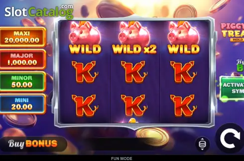 Οθόνη2. Piggy Bank Treasure Hold and Win Κουλοχέρης