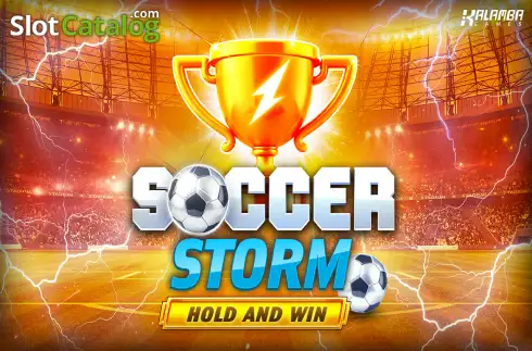 Soccer Storm Hold and Win Λογότυπο Soccer Storm Hold and Win Λογότυπο