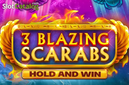 3 Blazing Scarabs Hold and Win Λογότυπο