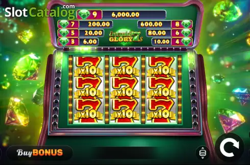 Οθόνη2. Emerald Glory 7s Κουλοχέρης