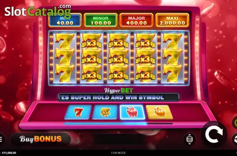 Οθόνη2. Piggy Bank Plunder Hold and Win Κουλοχέρης